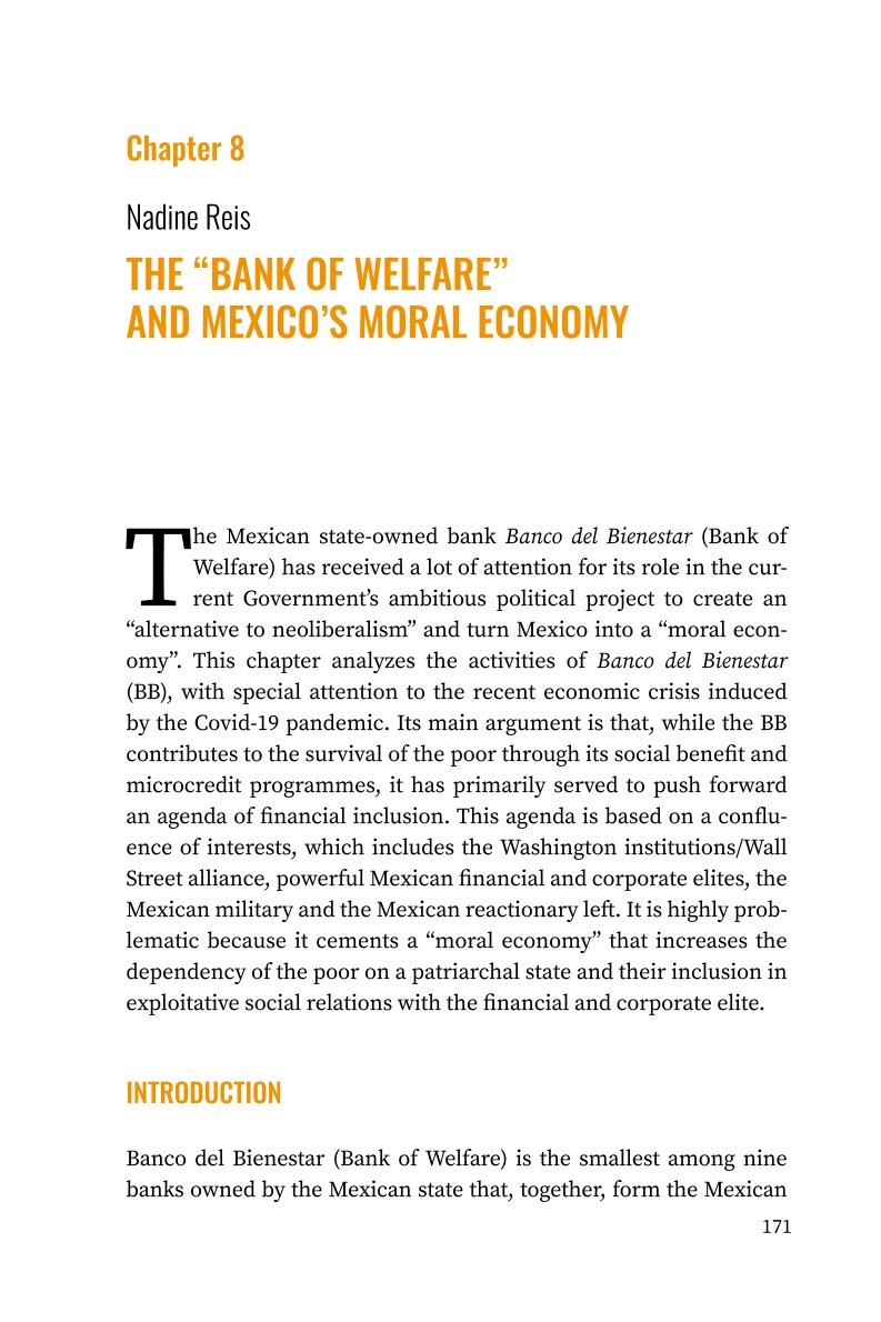 bank of welfare